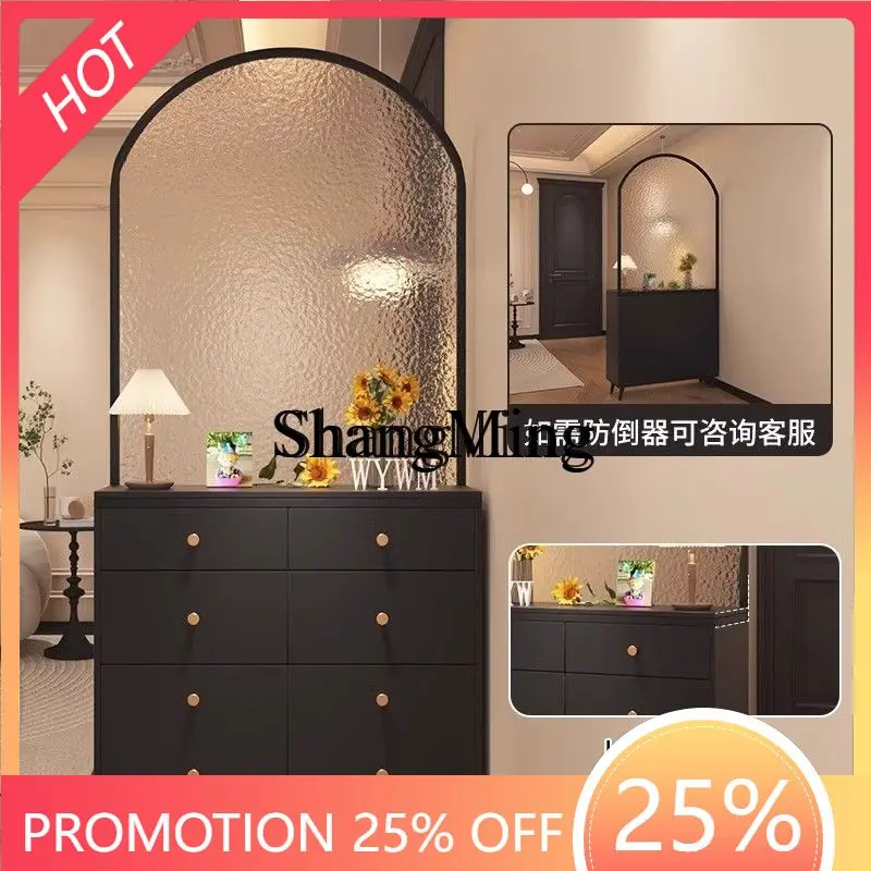 FG good-looking Iron Art Entryway Shoe Cabinet Integrated Door Light Luxury Glass Iron Art Screen Partition Cabinet
FG good-looking Iron Art Entryway Shoe Cabinet Integrated Door Light Luxury Glass Iron Art Screen Partition Cabinet