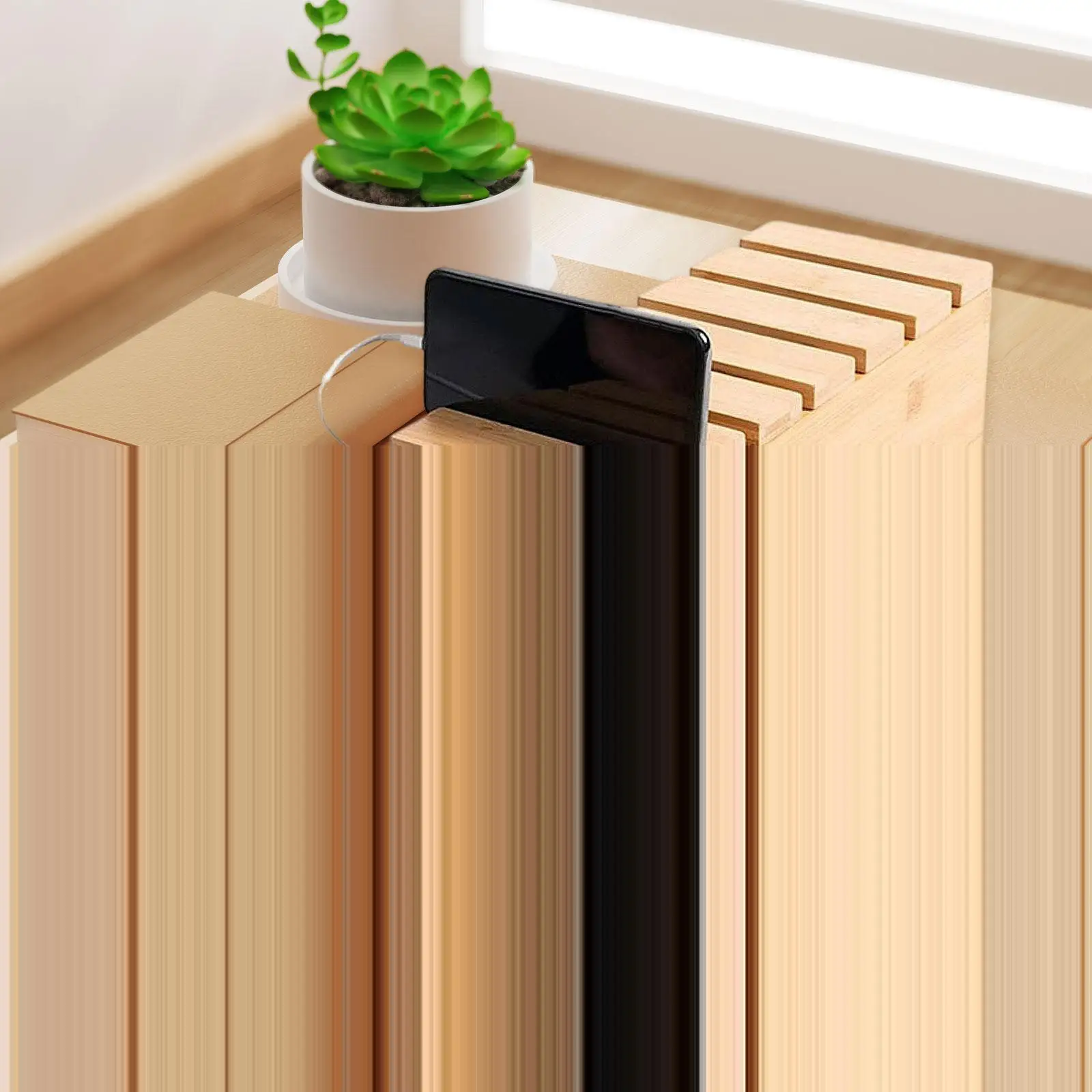 Деревянный органайзер для кабелей, коробка для скрытия проводов, компактный органайзер для USB-кабелей, хранение телефонных и настольных шнуров, пылезащитный бокс
Деревянный органайзер для кабелей, коробка для скрытия проводов, компактный органайзер для USB-кабелей, хранение телефонных и настольных шнуров, пылезащитный бокс