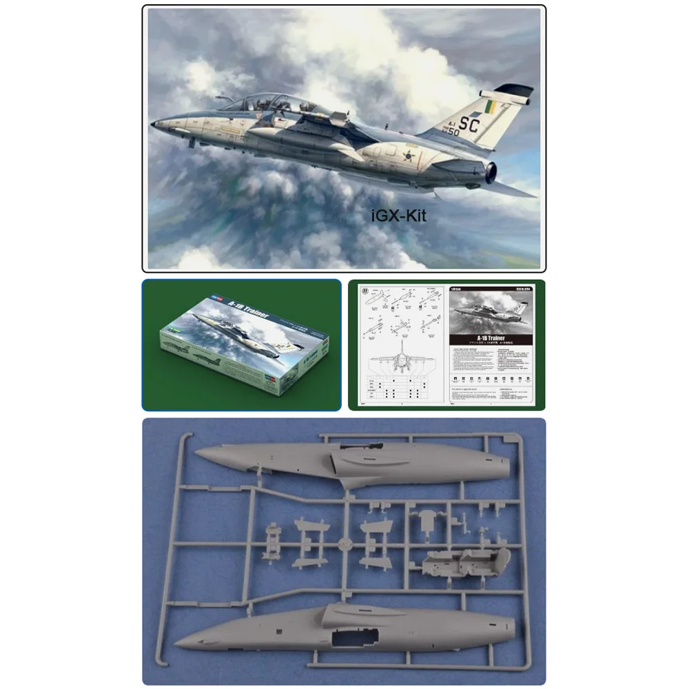 HobbyBoss 81744 1/48 Scale A1B A-1B Trainer Aircraft Fighter Plane Airplane Plastic Assembly Model Building Kit
HobbyBoss 81744 1/48 Scale A1B A-1B Trainer Aircraft Fighter Plane Airplane Plastic Assembly Model Building Kit