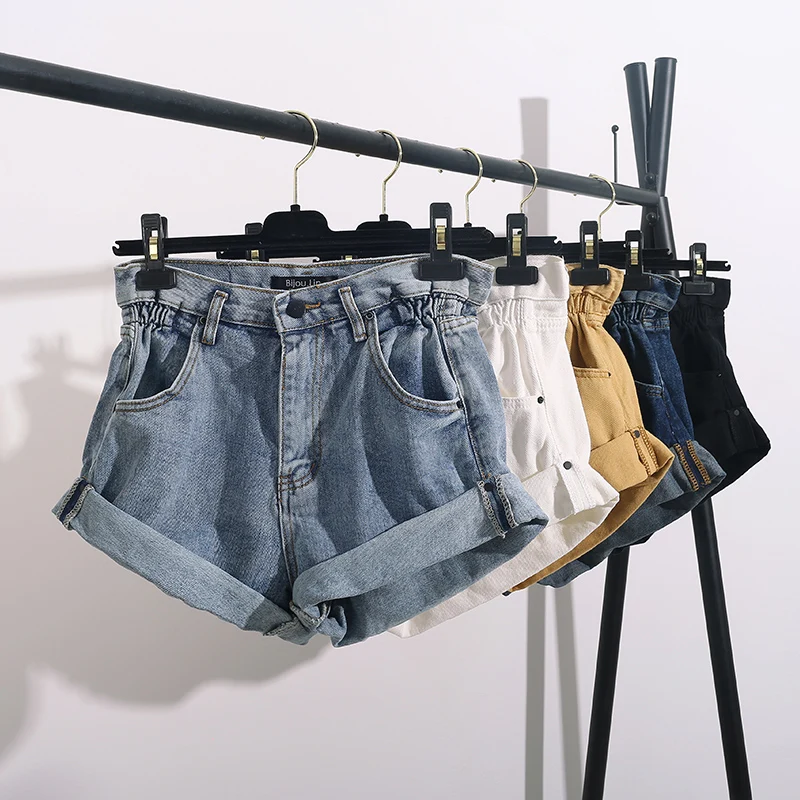 Black Denim Short Pants Women's Summer High Waist A-Line Loose 2026 New Style Summer Cuffed Ultra-Short Hot Pants
Black Denim Short Pants Women's Summer High Waist A-Line Loose 2026 New Style Summer Cuffed Ultra-Short Hot Pants