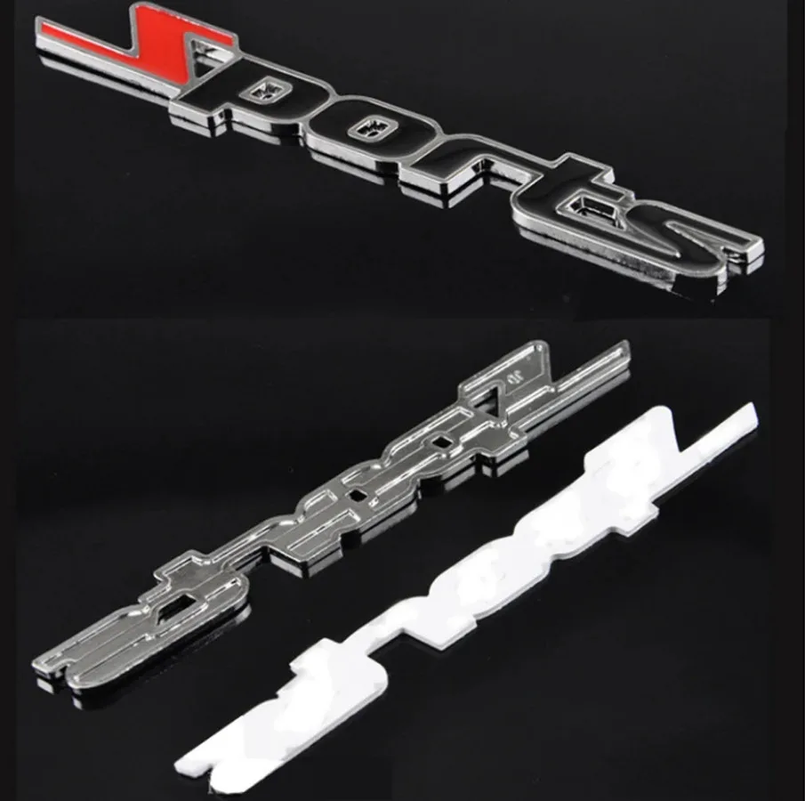 1Pc Car Universal 3D Metal Sticker Sports Emblem Badge Chrome Decal Decol Word Letter Car Decal Decor Car Accessories
1Pc Car Universal 3D Metal Sticker Sports Emblem Badge Chrome Decal Decol Word Letter Car Decal Decor Car Accessories