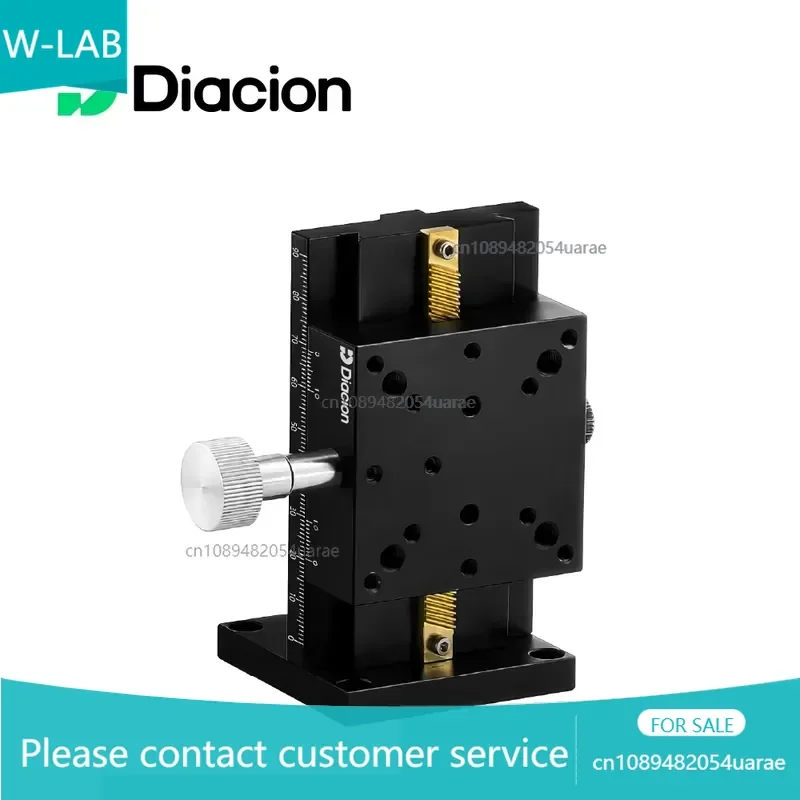Diacion WLZ60-L100/WLZ60-L150/WLZ60-L200/WLZ60-L250 CNC Align Lab Testing Manual Stage Standard Long Stroke Linear Guide
Diacion WLZ60-L100/WLZ60-L150/WLZ60-L200/WLZ60-L250 CNC Align Lab Testing Manual Stage Standard Long Stroke Linear Guide