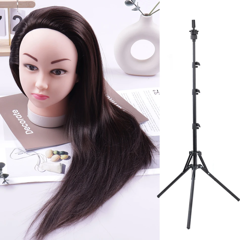 Mannequin Head 100% Synthetic Hair Hairdresser Training Head With Tripod Manikin Cosmetology Doll Head For Braiding Styling
Mannequin Head 100% Synthetic Hair Hairdresser Training Head With Tripod Manikin Cosmetology Doll Head For Braiding Styling