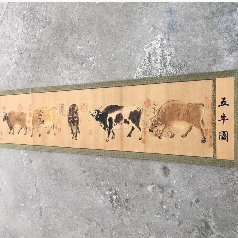 Antique Celebrity Calligraphy and Painting Wuniu Map Wall Art for Living Room Hotel Lobby Decoration Large Wall Painting Wholesa
Antique Celebrity Calligraphy and Painting Wuniu Map Wall Art for Living Room Hotel Lobby Decoration Large Wall Painting Wholesa