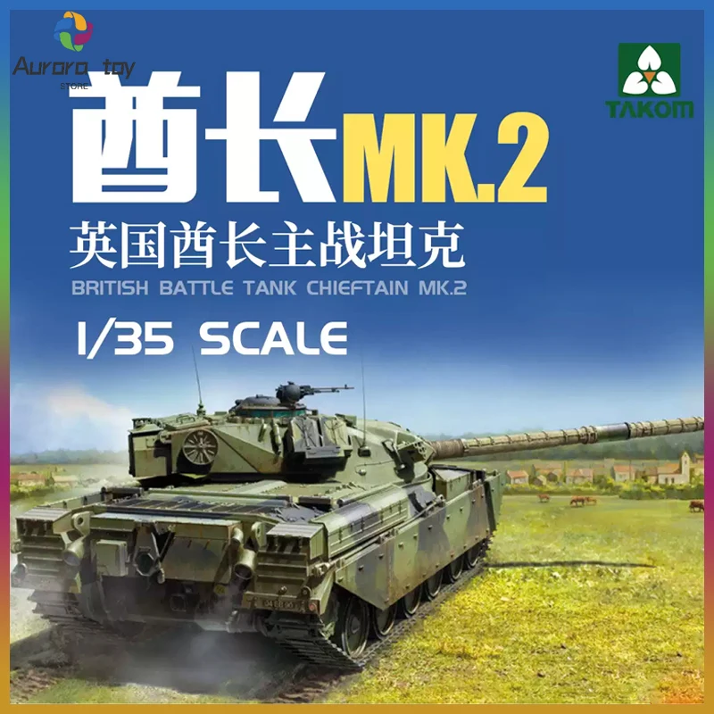 Original Takom 2040 1/35 Scale British Chieftain Mk2 Main Battle Tank Military Armored Vehicle Assembly Collection Model Gift
Original Takom 2040 1/35 Scale British Chieftain Mk2 Main Battle Tank Military Armored Vehicle Assembly Collection Model Gift