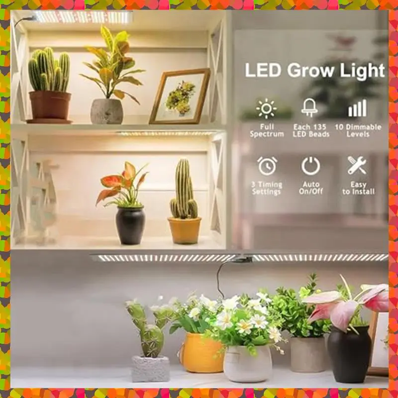 Promotion! LED Grow Light Full Spectrum Grow Light Indoor Shelf Light LED Fill Light US Plug
Promotion! LED Grow Light Full Spectrum Grow Light Indoor Shelf Light LED Fill Light US Plug