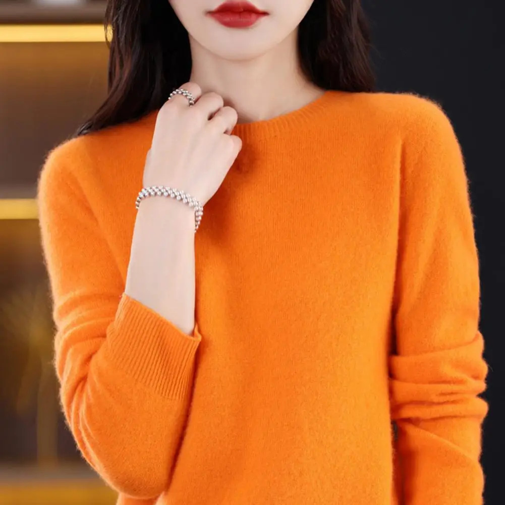 Lady Half High Collar Knitted Pullover Women Long Sleeved Knitwear Autumn Winter Female Fashion Versatile Loose Jumper Sweater
Lady Half High Collar Knitted Pullover Women Long Sleeved Knitwear Autumn Winter Female Fashion Versatile Loose Jumper Sweater