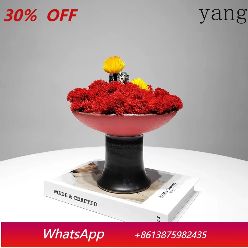 LTT New Chinese Moss Red Simulated Floral Ornament Restaurant Table Decoration
LTT New Chinese Moss Red Simulated Floral Ornament Restaurant Table Decoration