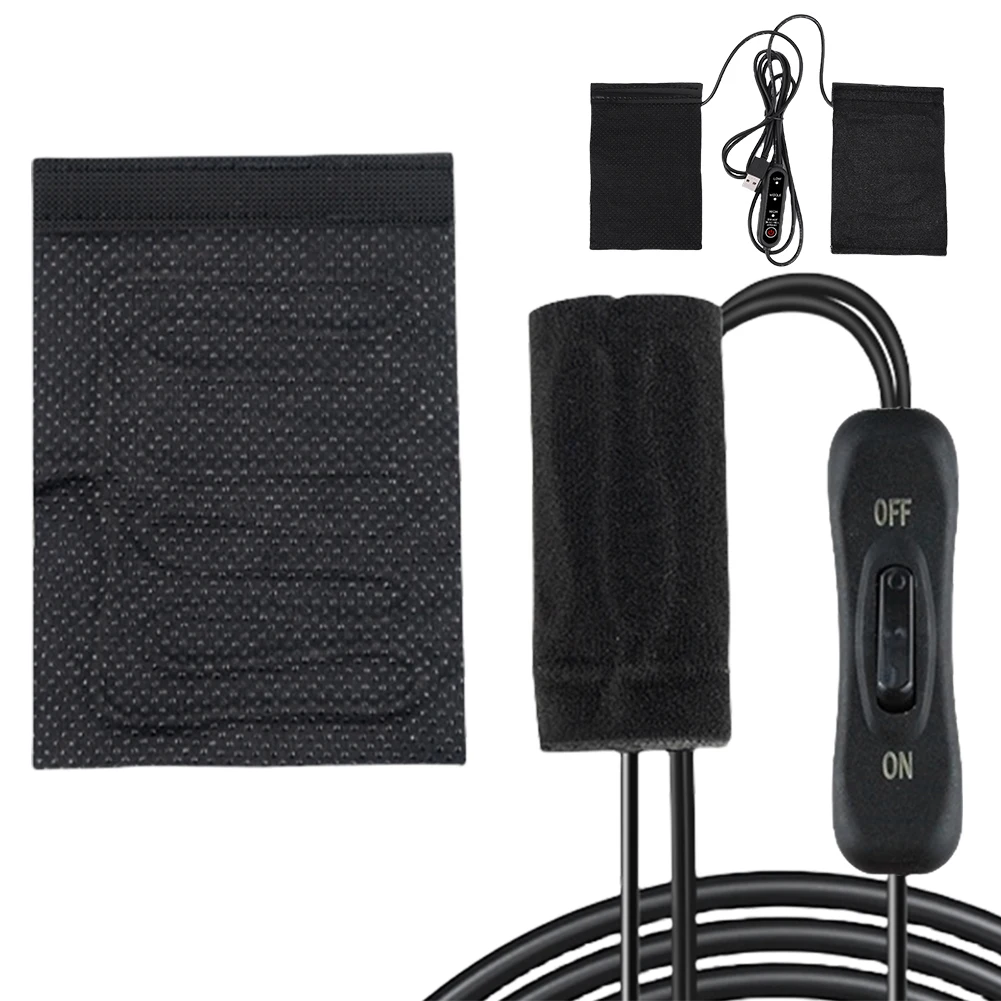12V USB Motorcycle Heated Handlebar Grips with Adjustable Temperature Anti Slip Electric Warmer Cover
12V USB Motorcycle Heated Handlebar Grips with Adjustable Temperature Anti Slip Electric Warmer Cover