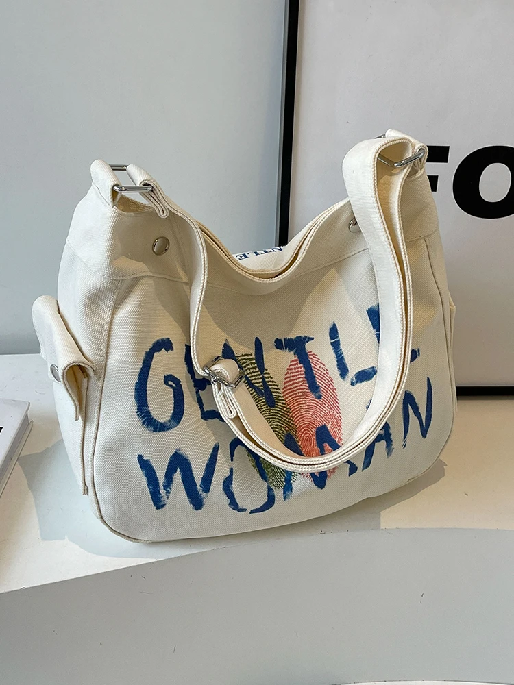 Casual Women's Canvas Shoulder Bags 2024 Spring New Large Capacity Pillow Crossbody Bags Korean Style Ladies Versatile Totes
Casual Women's Canvas Shoulder Bags 2024 Spring New Large Capacity Pillow Crossbody Bags Korean Style Ladies Versatile Totes