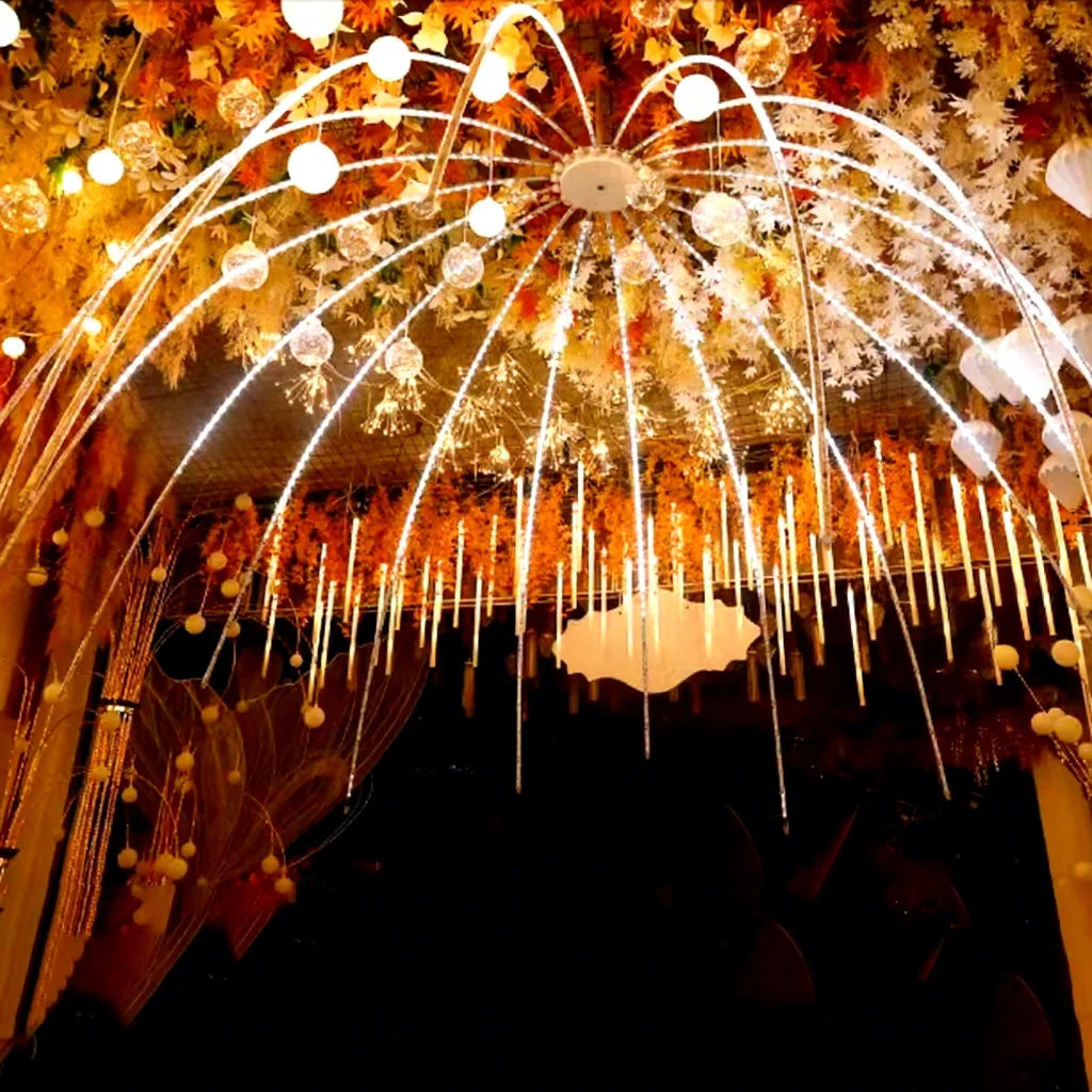Glowing Light Ceiling Light String Wedding Props Backdrop Wedding Decoration
Glowing Light Ceiling Light String Wedding Props Backdrop Wedding Decoration