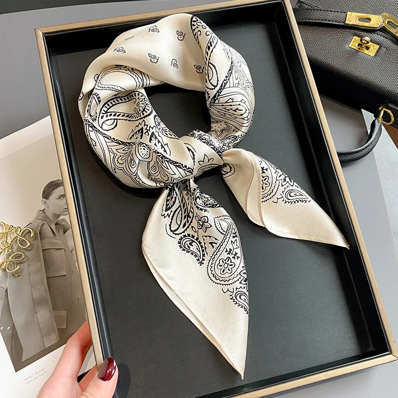 Pure Silk 2023 Print Square Neck Scarf Foe Ladies Foulard Hair Band Fashion Hand Scarves Bandana Summer Women Accessories Wraps
Pure Silk 2023 Print Square Neck Scarf Foe Ladies Foulard Hair Band Fashion Hand Scarves Bandana Summer Women Accessories Wraps