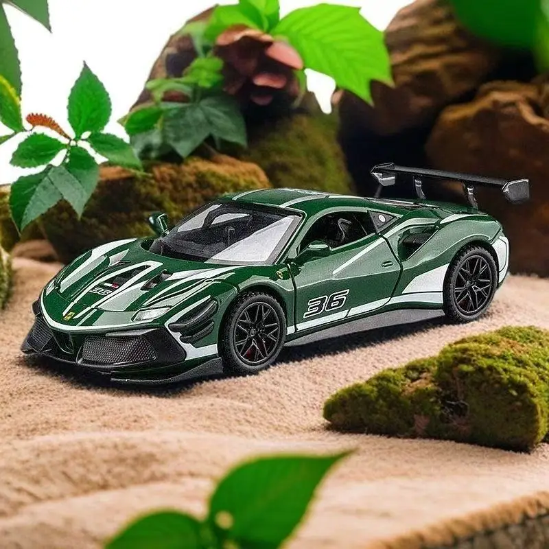 1:32 488 Supercar Alloy Car Diecasts & Toy Vehicles Car Model Sound and Light Pull Back Car Toys for Kids Gifts A659
1:32 488 Supercar Alloy Car Diecasts & Toy Vehicles Car Model Sound and Light Pull Back Car Toys for Kids Gifts A659