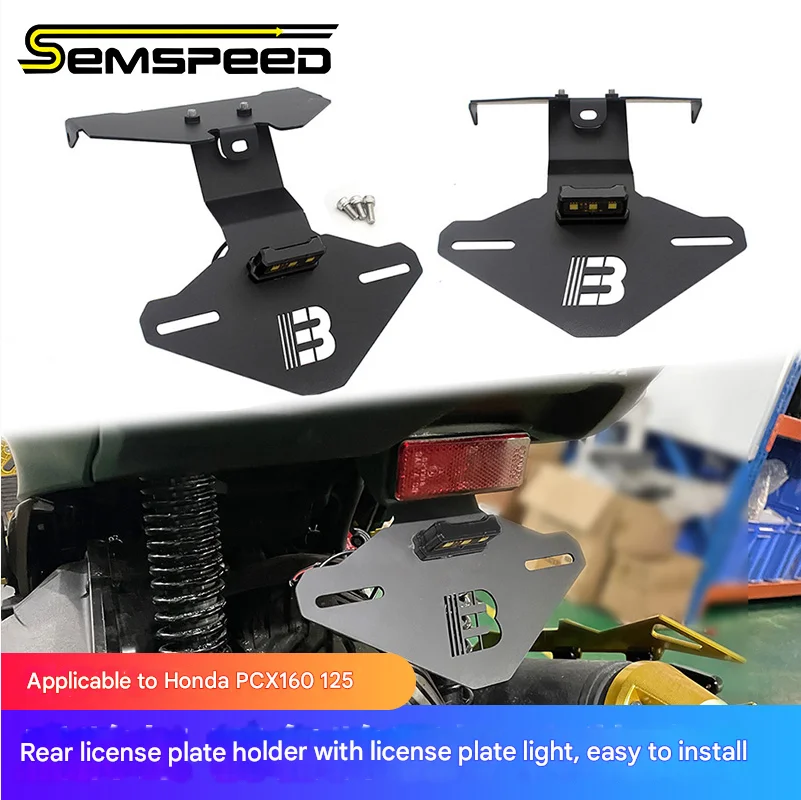 Motorcycle Simple License Plate Holder Bracket For HONDA PCX 160 PCX125 2021-2025 2022 2023 2024 Motorcycle Accessories
Motorcycle Simple License Plate Holder Bracket For HONDA PCX 160 PCX125 2021-2025 2022 2023 2024 Motorcycle Accessories