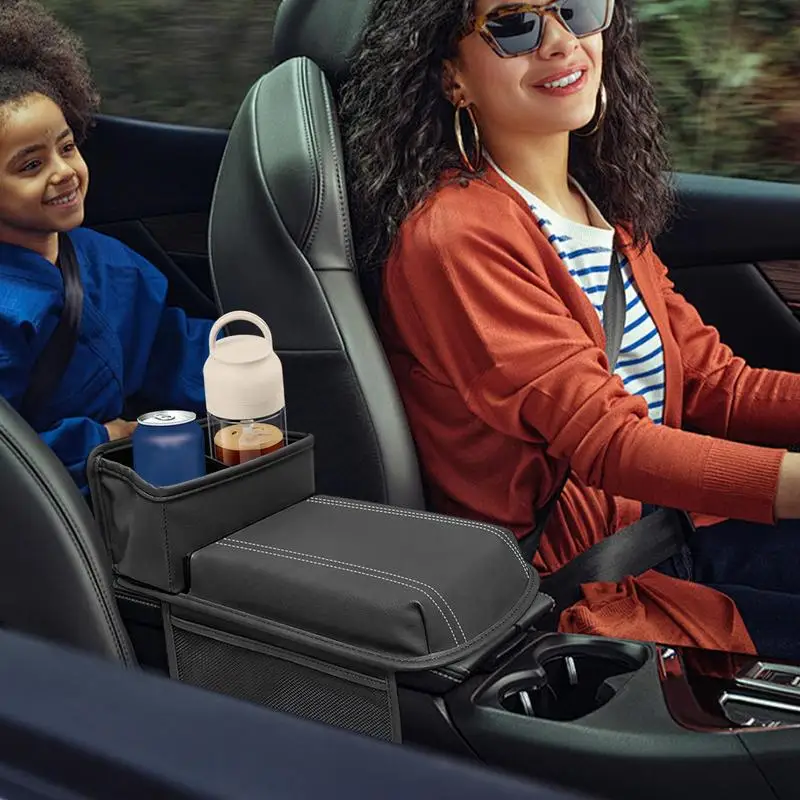 Armrest Box Heightening Pad Car Armrest Box Pad With Storage Pockets Center Console Pad Cover With Cup Holder Car Armrest
Armrest Box Heightening Pad Car Armrest Box Pad With Storage Pockets Center Console Pad Cover With Cup Holder Car Armrest