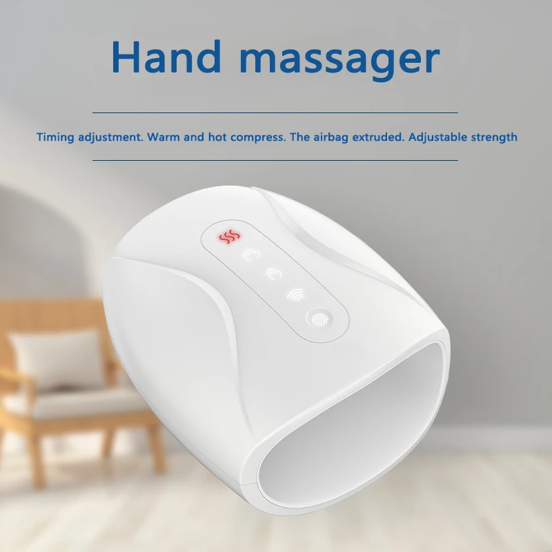 Electric Hand Massager Device Palm Finger Acupoint Wireless Massage with Air Pressure and Heat Compression for Women Beauty
Electric Hand Massager Device Palm Finger Acupoint Wireless Massage with Air Pressure and Heat Compression for Women Beauty