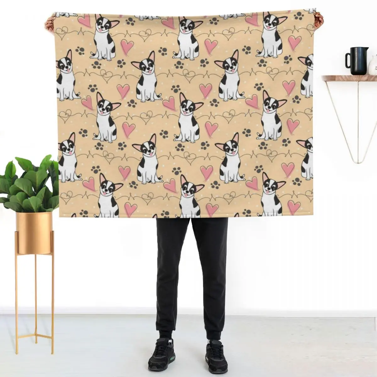 LOVE Black White Chihuahua 1 Throw Blanket Fluffy Cozy Throw Blanket for Home Decor
LOVE Black White Chihuahua 1 Throw Blanket Fluffy Cozy Throw Blanket for Home Decor