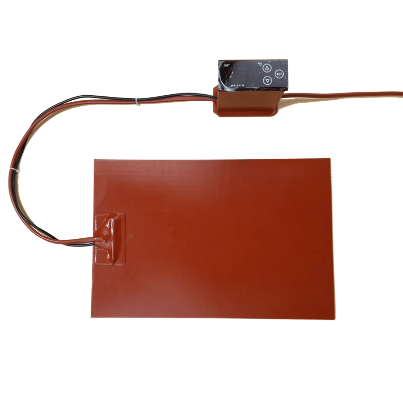 Silicone Rubber Heating Plate with Temperature Control and Adjustable Temperature Silicone Heating Plate
Silicone Rubber Heating Plate with Temperature Control and Adjustable Temperature Silicone Heating Plate
