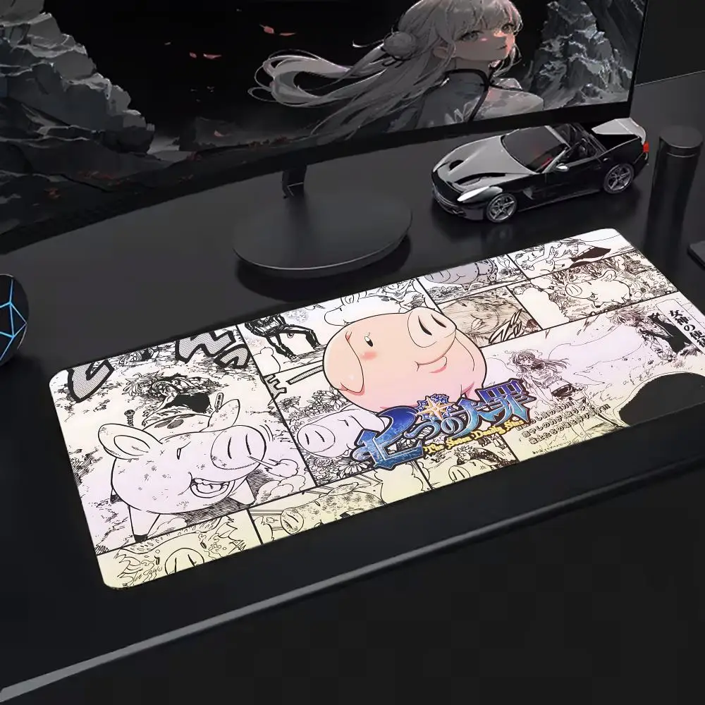 Коврик для мыши Super Seven Deadly Sins, коврики для клавиатуры, резина Kawai, нескользящий настольный коврик, XXL90x40 см
Коврик для мыши Super Seven Deadly Sins, коврики для клавиатуры, резина Kawai, нескользящий настольный коврик, XXL90x40 см