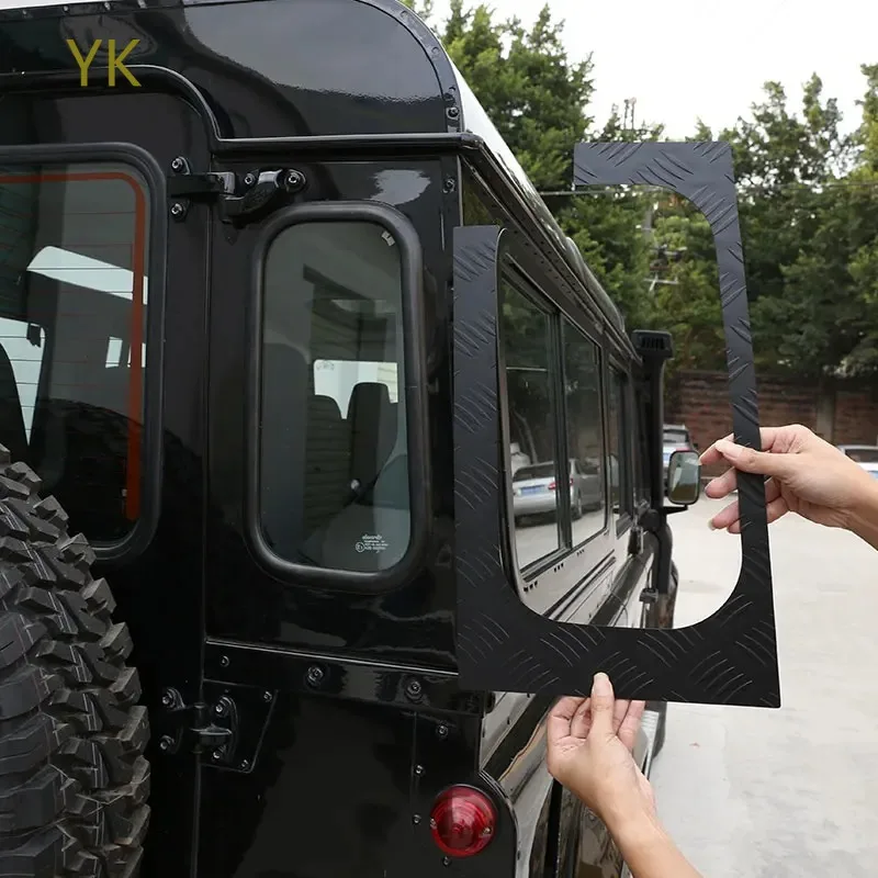 For Land Rover Defender 90 110 130 2004-19 Car Rear Trunk Side Window Glass Frame Cover Trim Sticker Car ModificationAccessories
For Land Rover Defender 90 110 130 2004-19 Car Rear Trunk Side Window Glass Frame Cover Trim Sticker Car ModificationAccessories