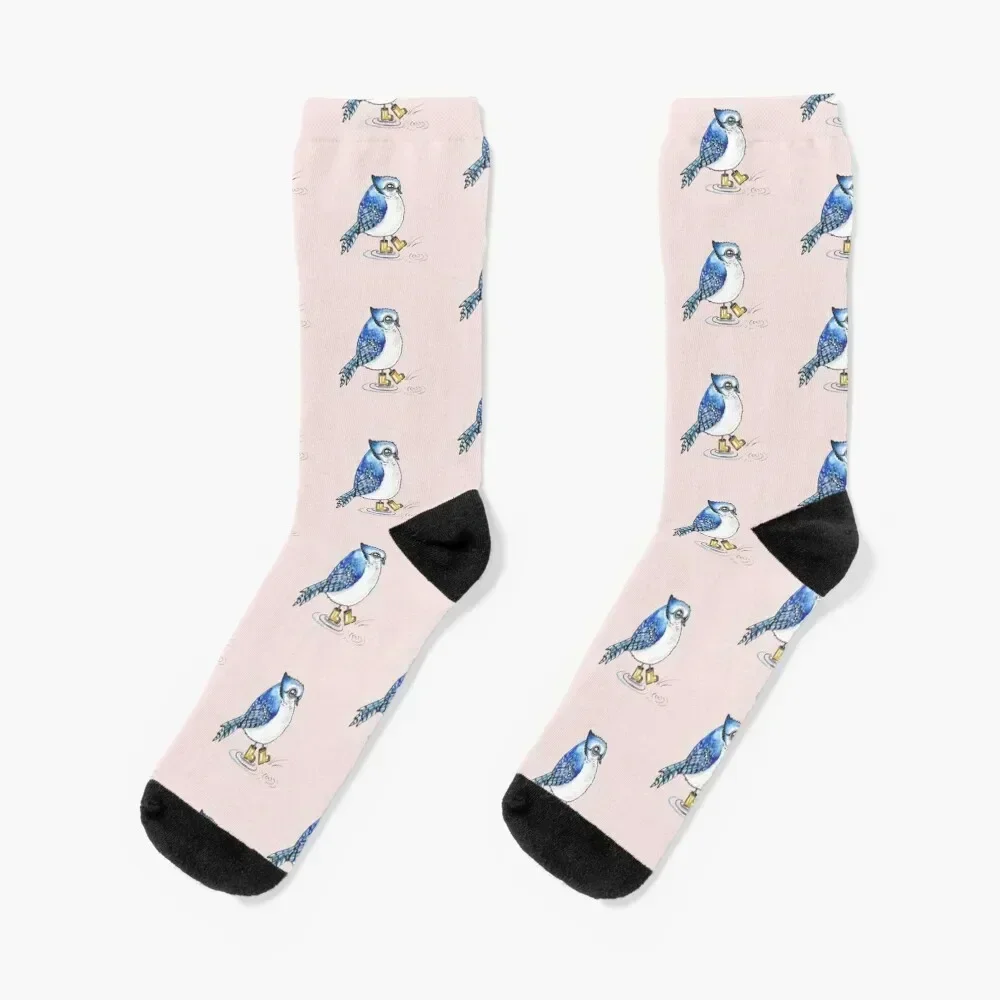 Blue Jay in rain boots Socks fashionable warm winter Ladies Socks Men's
Blue Jay in rain boots Socks fashionable warm winter Ladies Socks Men's