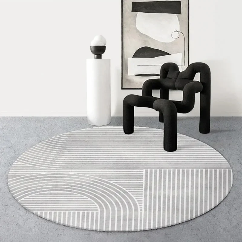 Living Room Round Carpet Sofa Coffee Table Non-slip Floor Mat Bedroom Leisure Easy To Care for Mats Modern Home Decoration Rug
Living Room Round Carpet Sofa Coffee Table Non-slip Floor Mat Bedroom Leisure Easy To Care for Mats Modern Home Decoration Rug