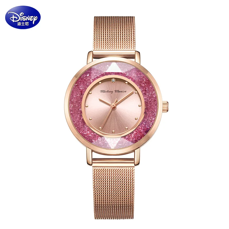Disney For Women Watch Girl Micky Mouse Flower Mirror 3D Stereo Quartz Wristwatch Waterproof Casual Dress Female Lady Gift Clock
Disney For Women Watch Girl Micky Mouse Flower Mirror 3D Stereo Quartz Wristwatch Waterproof Casual Dress Female Lady Gift Clock
