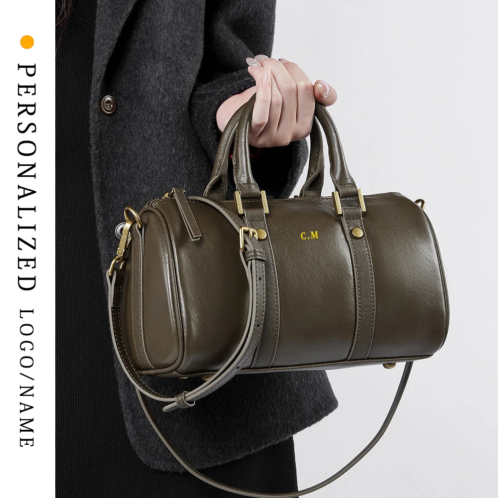 2025 My Personal Signature Genuine Leather Retro Handbag Vegetable Tanned Cowhide Women's One-shoulder Crossbody Bag Pillow Bag
2025 My Personal Signature Genuine Leather Retro Handbag Vegetable Tanned Cowhide Women's One-shoulder Crossbody Bag Pillow Bag