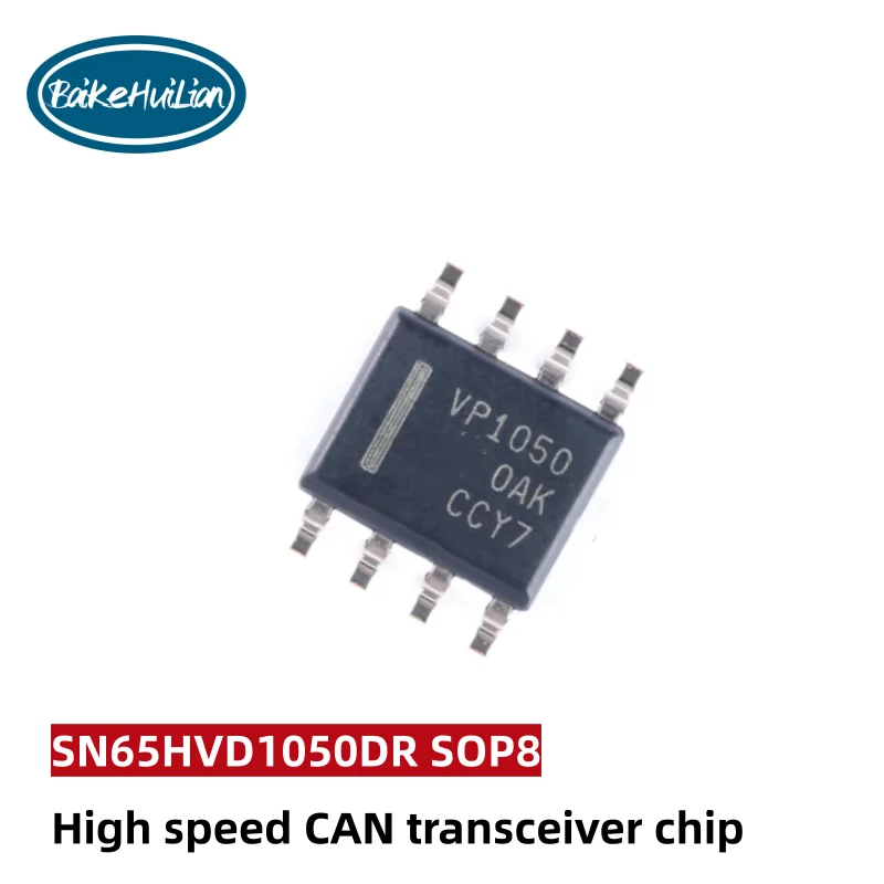 SN65HVD1050DR VP1050 SMT SOP8 high-speed CAN transceiver chip
SN65HVD1050DR VP1050 SMT SOP8 high-speed CAN transceiver chip