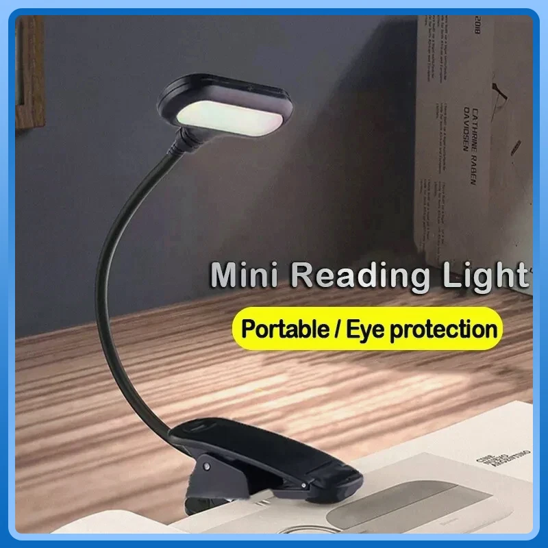 Battery Powered Mini LED Book Night Light Adjustable Clip-On Desk Lamp Flexible Eye Protection Reading Light Study Table Lamp
Battery Powered Mini LED Book Night Light Adjustable Clip-On Desk Lamp Flexible Eye Protection Reading Light Study Table Lamp