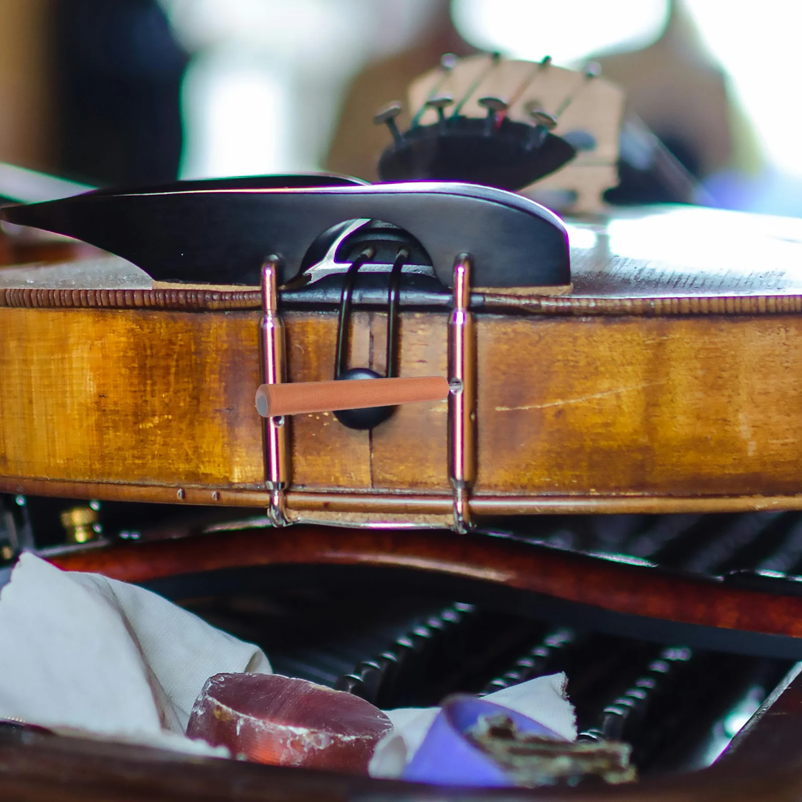 Violin Chin Rest Screw Wrench Wooden Handle Ergonomic Design Non Slip Grip for Easy Adjustment Maintenance Tool Accessory
Violin Chin Rest Screw Wrench Wooden Handle Ergonomic Design Non Slip Grip for Easy Adjustment Maintenance Tool Accessory