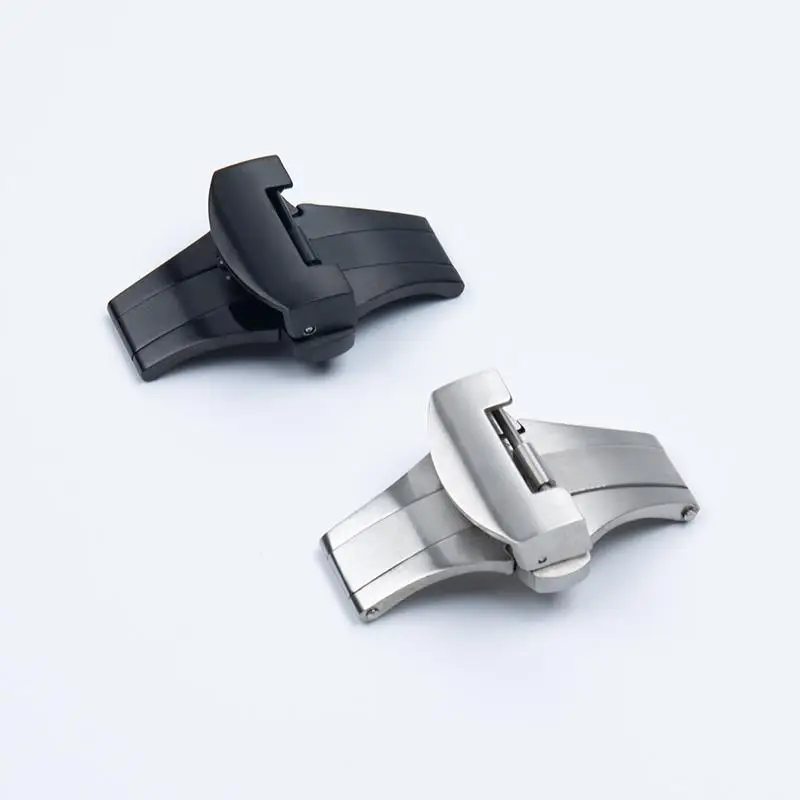 BEFIA 22mm Quality Stainless Steel Butterfly Buckle Folding Clasp For Panerai Strap PAM Silver Black Deployment Button Rubber
BEFIA 22mm Quality Stainless Steel Butterfly Buckle Folding Clasp For Panerai Strap PAM Silver Black Deployment Button Rubber