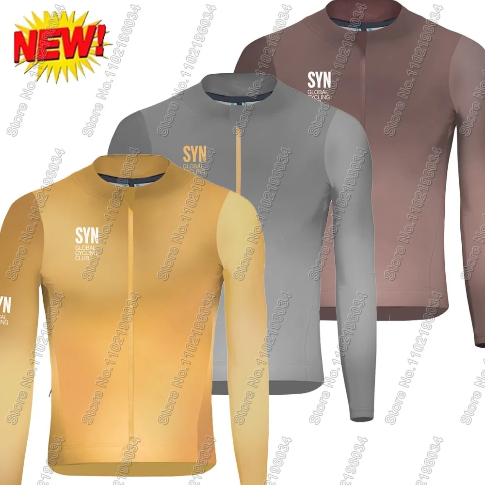 SYN 2025 Cycling Jersey Short Sleeve Winter Men Women Brown Blue Clothing Road Bike Shirt Bicycle Tops MTB Wear Uniform Maillot
SYN 2025 Cycling Jersey Short Sleeve Winter Men Women Brown Blue Clothing Road Bike Shirt Bicycle Tops MTB Wear Uniform Maillot