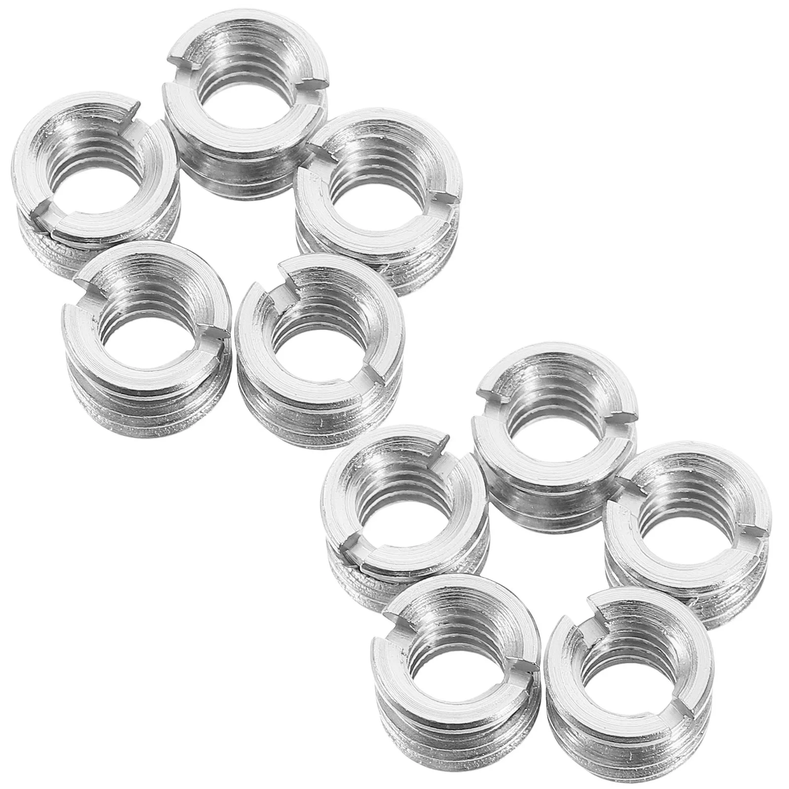 10pcs Tripod Adapter Screws 3/8 to 1/4 Fine Workmanship Stainless Steel Mic Stand Threaded Screw DSLR Mount Projector Phone
10pcs Tripod Adapter Screws 3/8 to 1/4 Fine Workmanship Stainless Steel Mic Stand Threaded Screw DSLR Mount Projector Phone