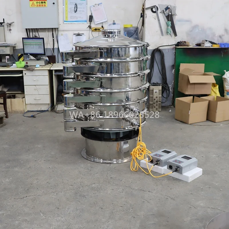 Vibrating Filter Sifter Machine for FlourFood Industry 400 Mesh Talc Powder Pigment Dyes Graphite Powder Ultrasonic
Vibrating Filter Sifter Machine for FlourFood Industry 400 Mesh Talc Powder Pigment Dyes Graphite Powder Ultrasonic