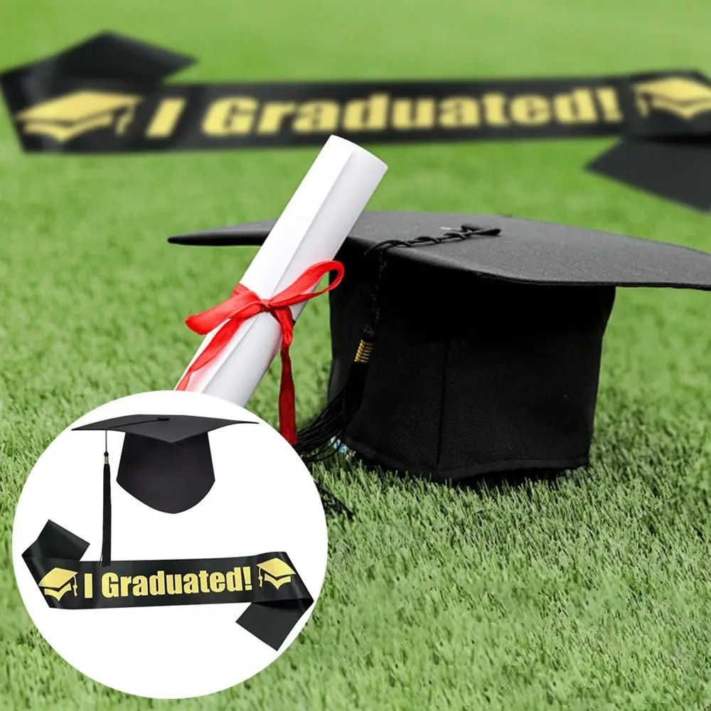 2Pcs Adjustable Graduation Cap and Sash Set Photo Props with Tassels Academic Hat and Belts Kit Elegant Plastic
2Pcs Adjustable Graduation Cap and Sash Set Photo Props with Tassels Academic Hat and Belts Kit Elegant Plastic