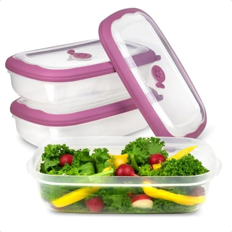 Tribello Plastic Food Storage Containers With Lids 53 Oz Airtight Container Box For Food Storage Meal Prep Freezer Microwave An
Tribello Plastic Food Storage Containers With Lids 53 Oz Airtight Container Box For Food Storage Meal Prep Freezer Microwave An