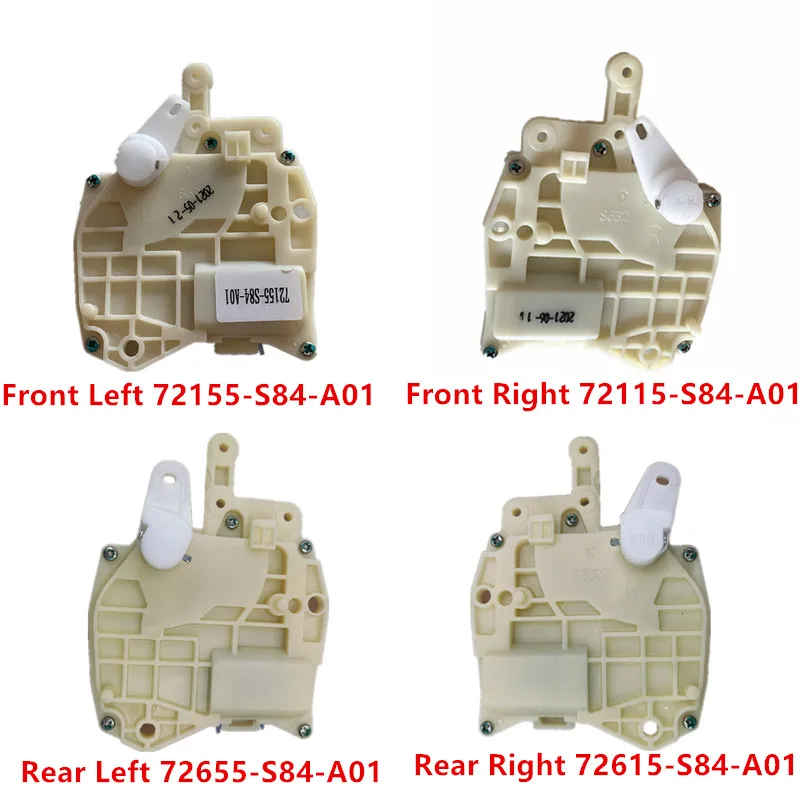 For Honda Civic Accord Door Lock Actuator Front Rear Left Right 72155-S84-A11 72115-S84-A01 72655-S84-A01 72615-S84-A01
For Honda Civic Accord Door Lock Actuator Front Rear Left Right 72155-S84-A11 72115-S84-A01 72655-S84-A01 72615-S84-A01