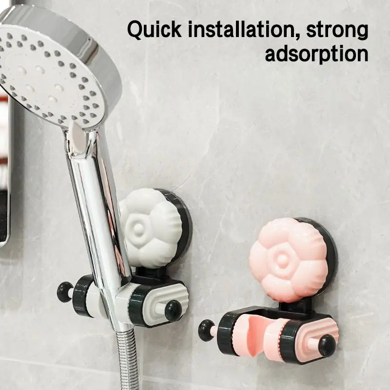 Rose Shower Head Holder, Suction Cup Type, Movable, No-drill, Adjustable, Swivel Type, Bathroom/toilet Shower Head.
Rose Shower Head Holder, Suction Cup Type, Movable, No-drill, Adjustable, Swivel Type, Bathroom/toilet Shower Head.