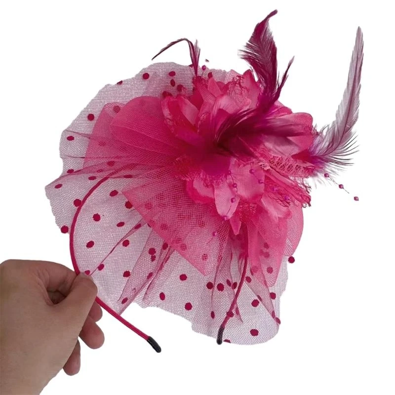 652F Elegant Fascinator Headband Pillbox Hat for Women Cocktail Party Headwear Exquisite French Fascinator for Wedding
652F Elegant Fascinator Headband Pillbox Hat for Women Cocktail Party Headwear Exquisite French Fascinator for Wedding