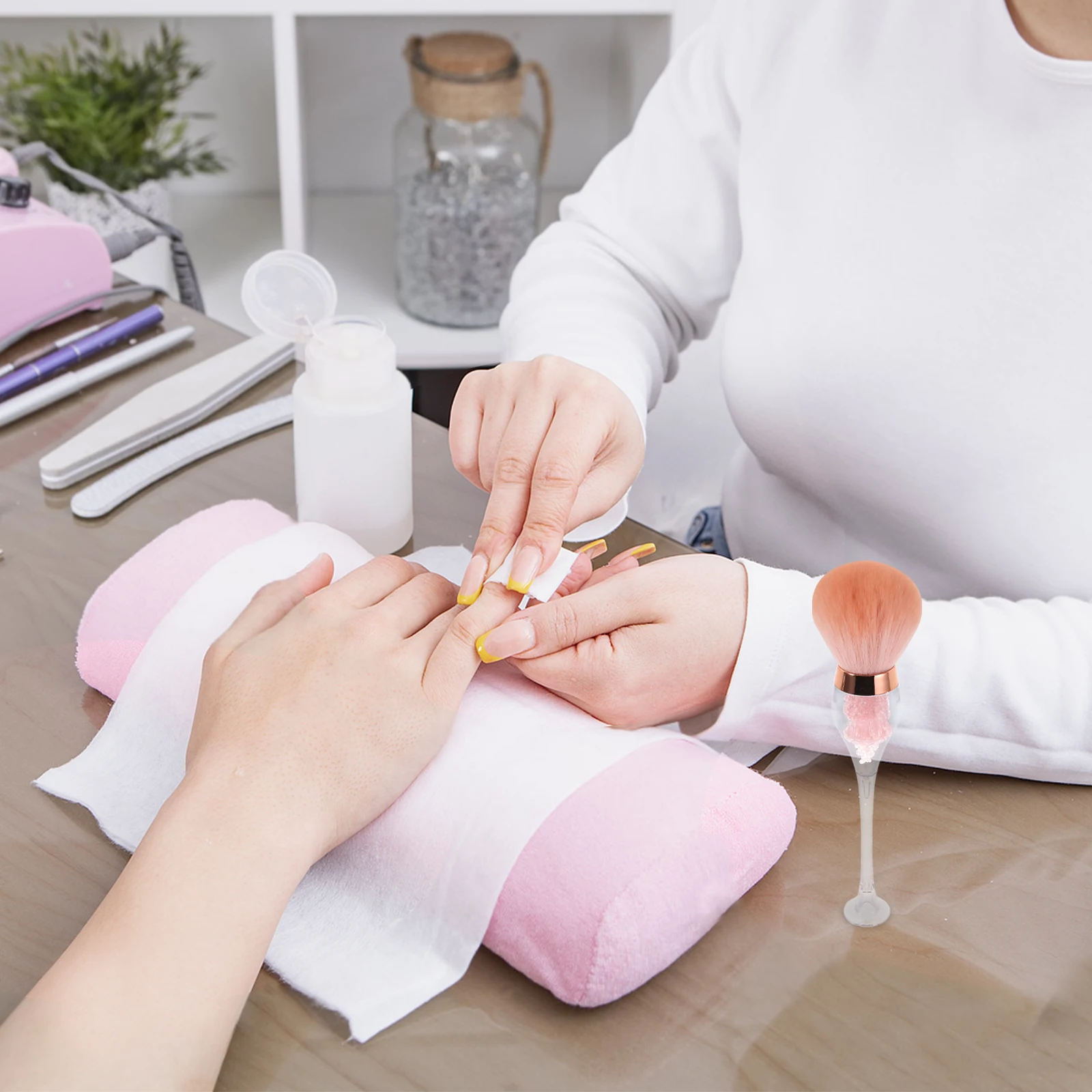 Soft Bristle Nail Dust Large Head Makeup Cleaning Tool Manicure Brush Long Handle Multifunctional Nail Art Diy Tool Dusting 
Soft Bristle Nail Dust Large Head Makeup Cleaning Tool Manicure Brush Long Handle Multifunctional Nail Art Diy Tool Dusting