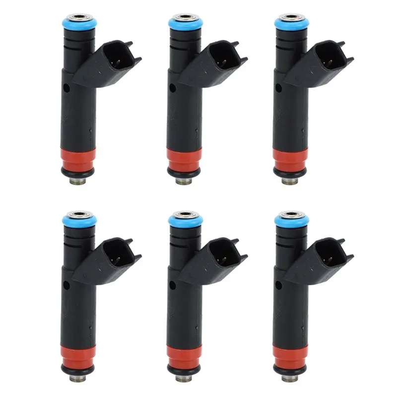 6PCS Fuel Injector For Jeep TJ Wrangler 4.0L 2005-2006-T61C
6PCS Fuel Injector For Jeep TJ Wrangler 4.0L 2005-2006-T61C
