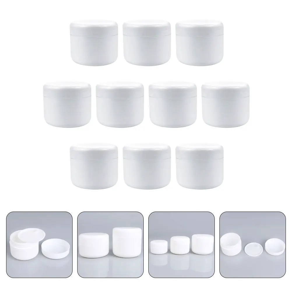 10 Pcs Cream Boxes Practical Storage Containers Travel Size Leak Proof Portable Mini Pp Jars Refillable Containers
10 Pcs Cream Boxes Practical Storage Containers Travel Size Leak Proof Portable Mini Pp Jars Refillable Containers