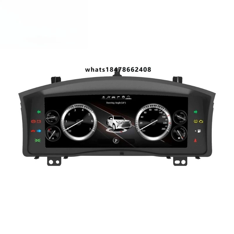 Car Speedometer Instrument Panel Cluster for Lx570 Car Digital Dashboard With System
Car Speedometer Instrument Panel Cluster for Lx570 Car Digital Dashboard With System