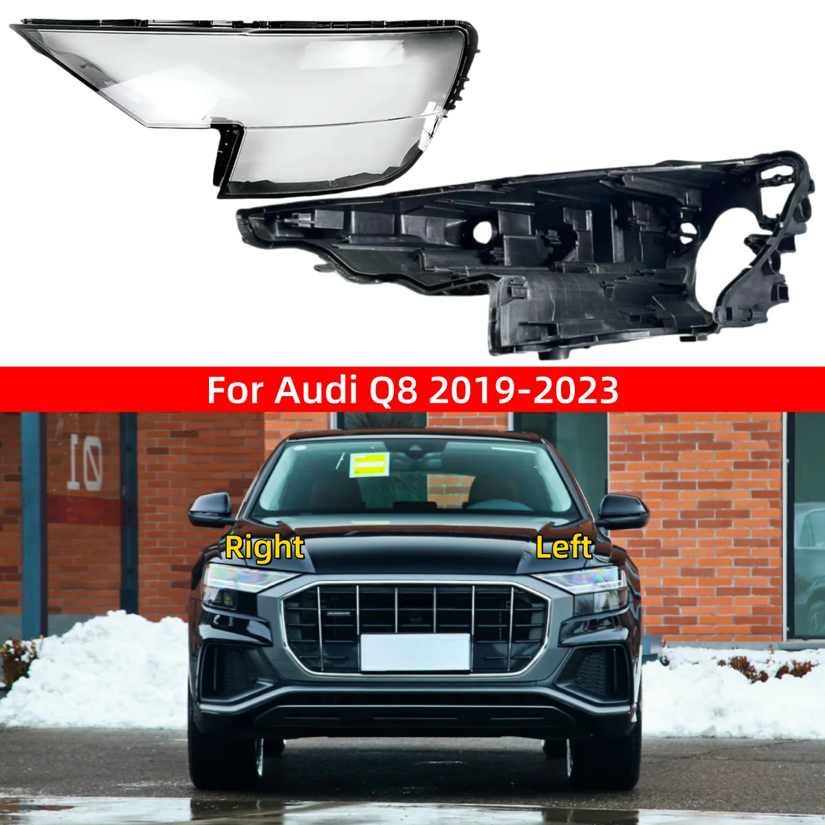 Для Audi Q8 2019 2020 2021 2022 2023, запасные части для салона автомобиля, крышка передней лампы, держатель лампы для фар
Для Audi Q8 2019 2020 2021 2022 2023, запасные части для салона автомобиля, крышка передней лампы, держатель лампы для фар