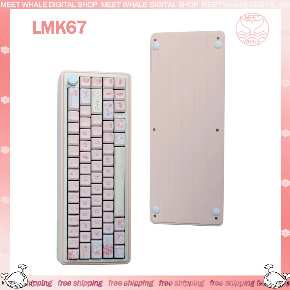 Zuoya LMK67 Mechanical Keyboard 3 Mode 2.4G Bluetooth Wireless Keyboard 66 Keys RGB Backlit Custom Gaming Keyboards For Pc Gifts
Zuoya LMK67 Mechanical Keyboard 3 Mode 2.4G Bluetooth Wireless Keyboard 66 Keys RGB Backlit Custom Gaming Keyboards For Pc Gifts