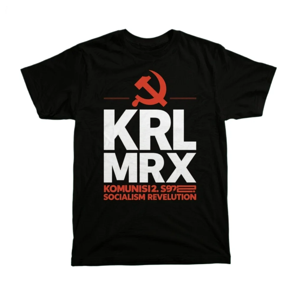KRL MRX Kommunismus Socialism Revolution T-Shirt 100% Cotton O-Neck Summer Short Sleeve Casual Mens T-shirt Size S-3XL
KRL MRX Kommunismus Socialism Revolution T-Shirt 100% Cotton O-Neck Summer Short Sleeve Casual Mens T-shirt Size S-3XL