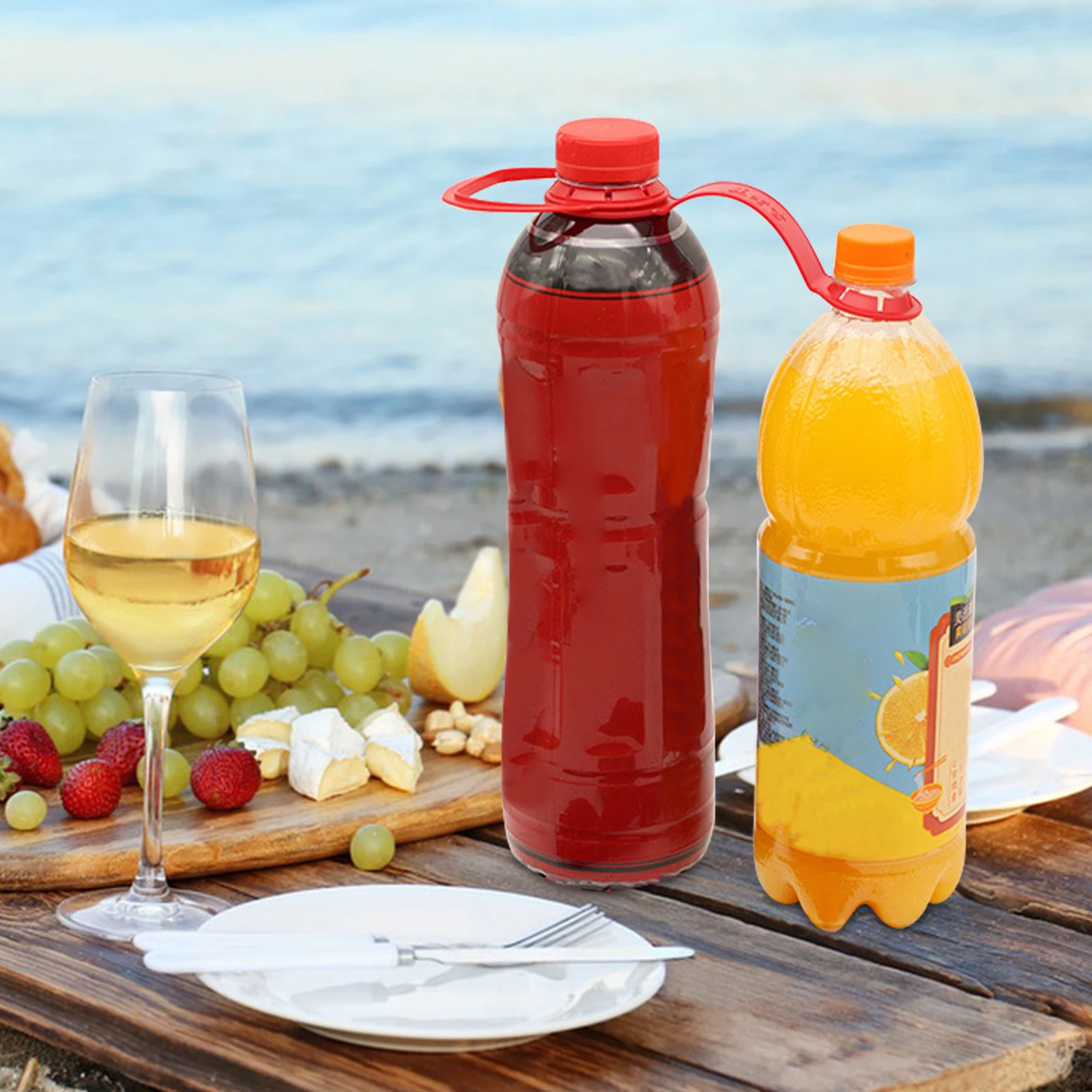 20Pcs Convenient Drink Bottle Holder Clip Durable Carrier Buckles For Cola And Beer Bottles
20Pcs Convenient Drink Bottle Holder Clip Durable Carrier Buckles For Cola And Beer Bottles