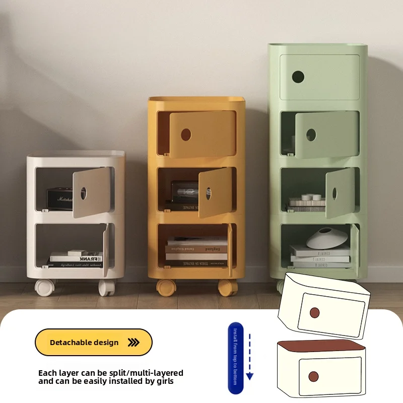 Nordic bedside table, simple modern bedroom storage cabinet, small apartment home use, creative movable storage side table
Nordic bedside table, simple modern bedroom storage cabinet, small apartment home use, creative movable storage side table