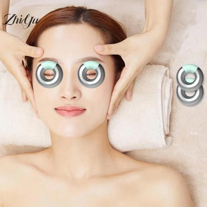 2PCS Stainless Steel Eye Circles Eye Compress Ice Pack Ring Cold Compress Eye Beauty Diminishing Dark Circles Massage Device
2PCS Stainless Steel Eye Circles Eye Compress Ice Pack Ring Cold Compress Eye Beauty Diminishing Dark Circles Massage Device